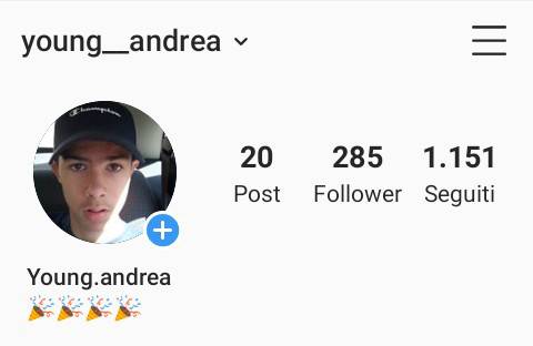 Seguimi su Instagram fatemi arrivare a 150k